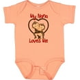 thumbnail image 3 of Inktastic My Nana Loves Me Monkey Boys or Girls Baby Bodysuit, 3 of 5