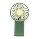 thumbnail image 3 of Mini ventilador de mano recargable inalámbrico pequeño y potente ventilador de escritorio regalo de verano verde, 3 of 9