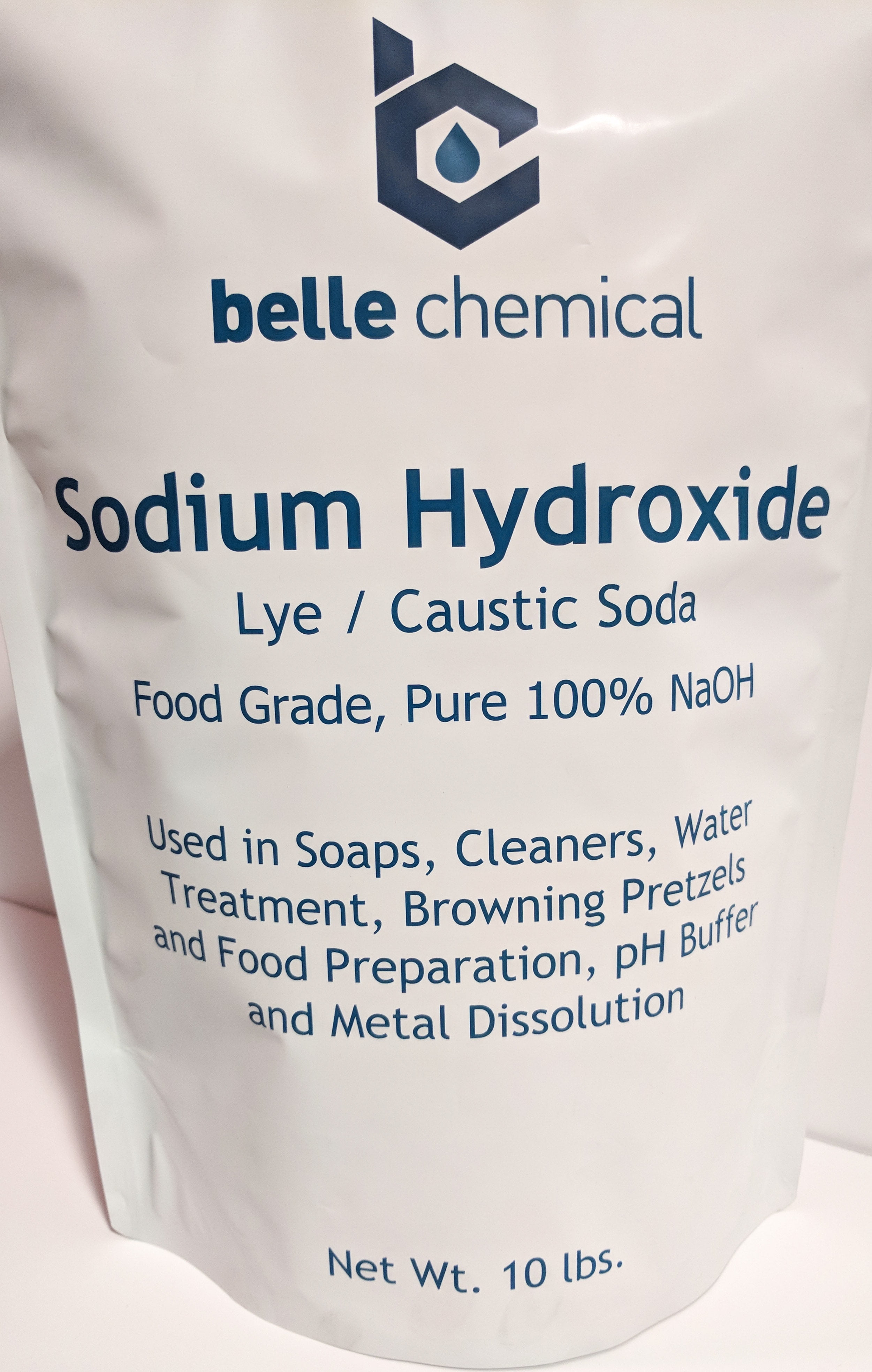 Sodium Hydroxide Pure Food Grade (Caustic Soda, Lye) (10 pound