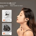 thumbnail image 2 of Auriculares de conducción ósea con clip y Bluetooth, conducción aérea, pantalla digital de larga duración, potencia YYK-Q80, 2 of 4