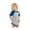 VN HTHR/ VN ROY, variant on Infant Baseball Fine Jersey Bodysuit, Style RS4430