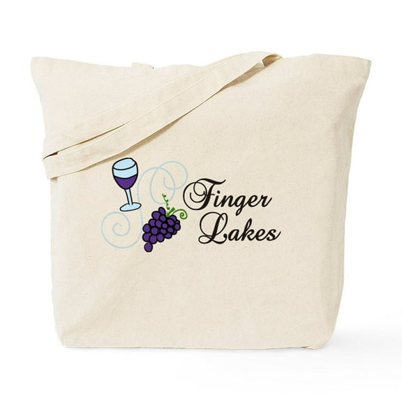 CafePress - Finger Lakes Tote Bag - Unisex Canvas Tote Bag, Beige, 1-Piece