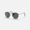 thumbnail image 2 of Ray Ban Round Metal Antiqued Dark Grey Unisex Sunglasses RB3447 9229B1 53, 2 of 4