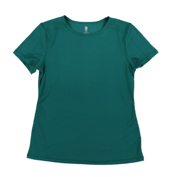 Ideology Women's Birdseye Mesh T-Shirt Breathable Comfort Green X-Small New