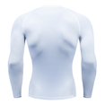 thumbnail image 4 of De Manga Larga De Los Hombres De Compresión Ropa Deportiva Traje De 4 Estaciones Primavera Otoño Invierno Gimnasio Ajustada Yoga Conjuntos De Entrenamiento Jogging Running Fitnesspangjing, 4 of 4