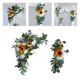 thumbnail image 1 of Arreglo Floral decorativo artificial Yotijar 2 uds rosa girasol Guirnalda de flores, 1 of 10