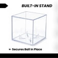 thumbnail image 6 of (4 Count) Display Zone Baseball Cube - Crystal Clear UV Protected Acrylic Display Case for Balls, 6 of 7