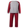 thumbnail image 4 of Pyjama de Noël pour la Famille Pjs de Noël Correspondant Ensembles à Carreaux Rouges Christma Pyjama Famille de Vacances de Noël Ensemble de Vêtements de Nuit, 4 of 10