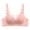 Pink, variant on Women’s Push Up Lace Bra,Sports Bras for Women High Support Tshirt Push Up Bralettes Jelly Bras for Women Full Coverage Bra Wireless Bras for Women Light yellow L