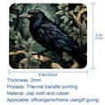 thumbnail image 5 of Crow Square Gaming Mousepad Desk Mat Non-Slip Rubber Bottom Printed 8.3x9.8 Inch Suitable for Office and Gaming, 5 of 6