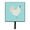 Blue Check, variant on Leghorn Chicken Blue Check Leash or Key Holder