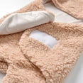 thumbnail image 4 of Newborn Baby Winter Fleece Warm Sleeping Bag Cotton Pure Color Swaddle, 4 of 6