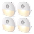 thumbnail image 1 of Lyridz Motion Sensor Night Light Plug in, [4 Pack] 2-in-1 Auto Modes (Motion Activated + Dusk to Da, 1 of 7