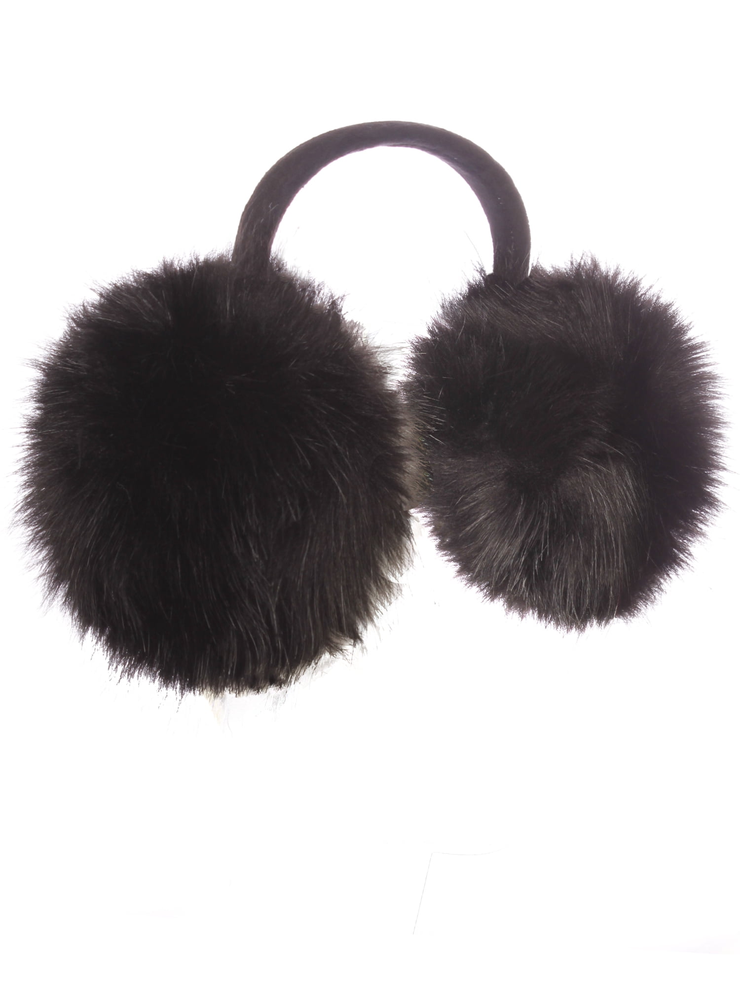 Emmalise Oversized Winter Earmuffs for Cold Weather Faux Fur Soft Ear ...