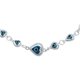 thumbnail image 2 of JOYARIS Pulsera Brazalete Ojo Turco Suerte Plata Italiana S925 Talla Largo/Ancho 17.5 cm x 3 mm PT-0001075, 2 of 2