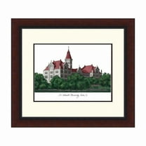 Campusimages St Edwards University Legacy Alumnus Framed Lithograph