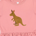 thumbnail image 4 of Inktastic Kangaroo Cute Girls Toddler Dress, 4 of 5