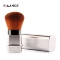 thumbnail image 4 of Premium Nylon Bristle Retractable Blush Brush - Aluminum Handle Makeup Tool for Blusher, Foundation & Powder - Ultra Soft, Even Application, Portable Design - Professional & Home Use - Golden Finish, 4 of 7