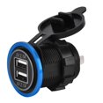 thumbnail image 2 of Prise de Chargeur USB, 4.2a Chargeur USB de Voiture en Aluminium Double USB AUSB Chargeur de Précision Conçu, 2 of 8