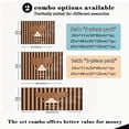 thumbnail image 3 of 3 Piece Floral Kitchen Floor Mat, Kitchen Rugs Sets with Runner Farmhouse Rugs and Mats Non Skid Washable Runner Rug for Kitchen Office Sink Laundry, 3 of 12