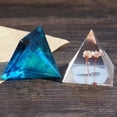 thumbnail image 4 of Opolski Pyramid Shape DIY Resin Plaster Decorative Craft Jewelry Making Silicone Mold, 4 of 7