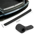 thumbnail image 7 of Universal Car Trunk Door Sill Plate Protector 90cm Rear Bumper Guard Rubber Mouldings Pad Trim Cover Strip Car Styling, 7 of 7