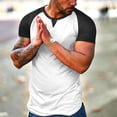 thumbnail image 5 of Sngxgn Mens T Shirt Short Sleeve T Shirt Crewneck Tee Regular Fit Ribbed Neckline Shirt for Men(Black,L), 5 of 7