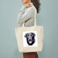 thumbnail image 3 of CafePress - Morgan Black Labrador Tote Bag - Unisex Canvas Tote Bag, Beige, 1-Piece, 3 of 7