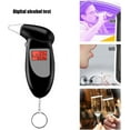 thumbnail image 2 of Jinsinto Professional Digital Breathalyzer Alcohol Analyzer Tester Portable Breath Tester with LED Display Screen + 10 x Mouthpieces (2 AAA Batteries Not Included), 2 of 5