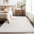 thumbnail image 4 of Memoryfield 9' x 12' Area Rug, Plush Non-Skid Rug, for Bedroom Living Room Nursery, White, 4 of 9