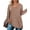 4703-Khaki, variant on CASSIE LIZ Womens Plus Size Tops 2X Long Sleeve Fall Shirts Fashion V Neck Brick Red Tunics Waffle Knit Tee Loose Fit Winter Blouses Casual Slit Hem Pullover 2XL 18W 20W