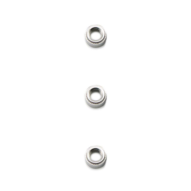Destyer Stainless Steel CLS M4 M5 M6 M8 Plug Self-Clinching Nut Fine Galvanized Insert Rivet Press-Fit Nuts Machine Tool Kit M4-0 3Set