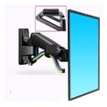 thumbnail image 1 of F120 17-27" Gas Spring Full Motion TV Wall Mount Bracket LCD Monitor Stand Aluminum Arm Bracket Silver 360 Rotate ,Easy to Use, 1 of 4