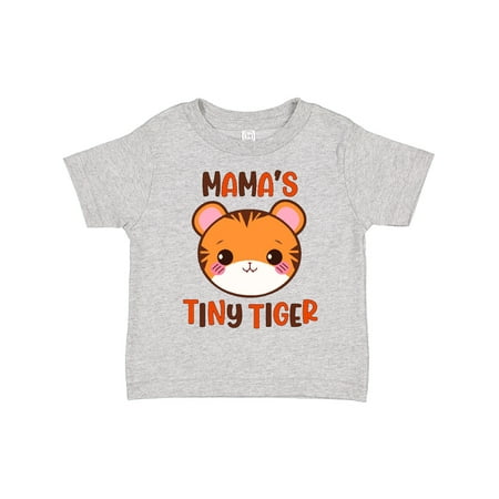 

Inktastic Mama s Tiny Tiger Cute Baby Tiger Design Gift Toddler Boy or Toddler Girl T-Shirt