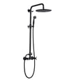 thumbnail image 6 of Proox Rainfall Showerhead Wall Mounted Bath Hand Shower System with Adjustable Slide Bar, 6 of 7