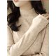 thumbnail image 2 of Suéteres de punto de cuello alto para mujer, jerséis básicos de imprimación, suéter suave y cálido, moda de otoño e invierno, 2024, 2 of 5