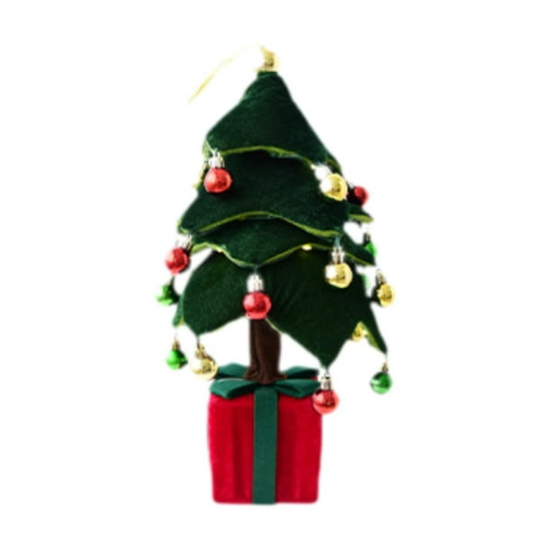 Árbol de Navidad artificial, centro de mesa, decorativo, creativo, regalo navideño. Altura 40 cm