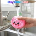 thumbnail image 5 of Glitter Dumpling Squishy Toys with Steamer, 8.5cm Large Shimmer Bao Stress Relief Fidget Toy for Desktop Decor, Novelty Gift & Party Favors, 5 of 6