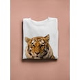 thumbnail image 3 of Tiger Face Sweatshirt Women -SPIdeals Designs, Female x-Large, 3 of 4