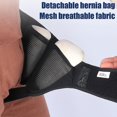 thumbnail image 3 of Inguinal Hernia Support Belt Pain Relief Double Groin Hernia Truss Brace Adult, 3 of 5