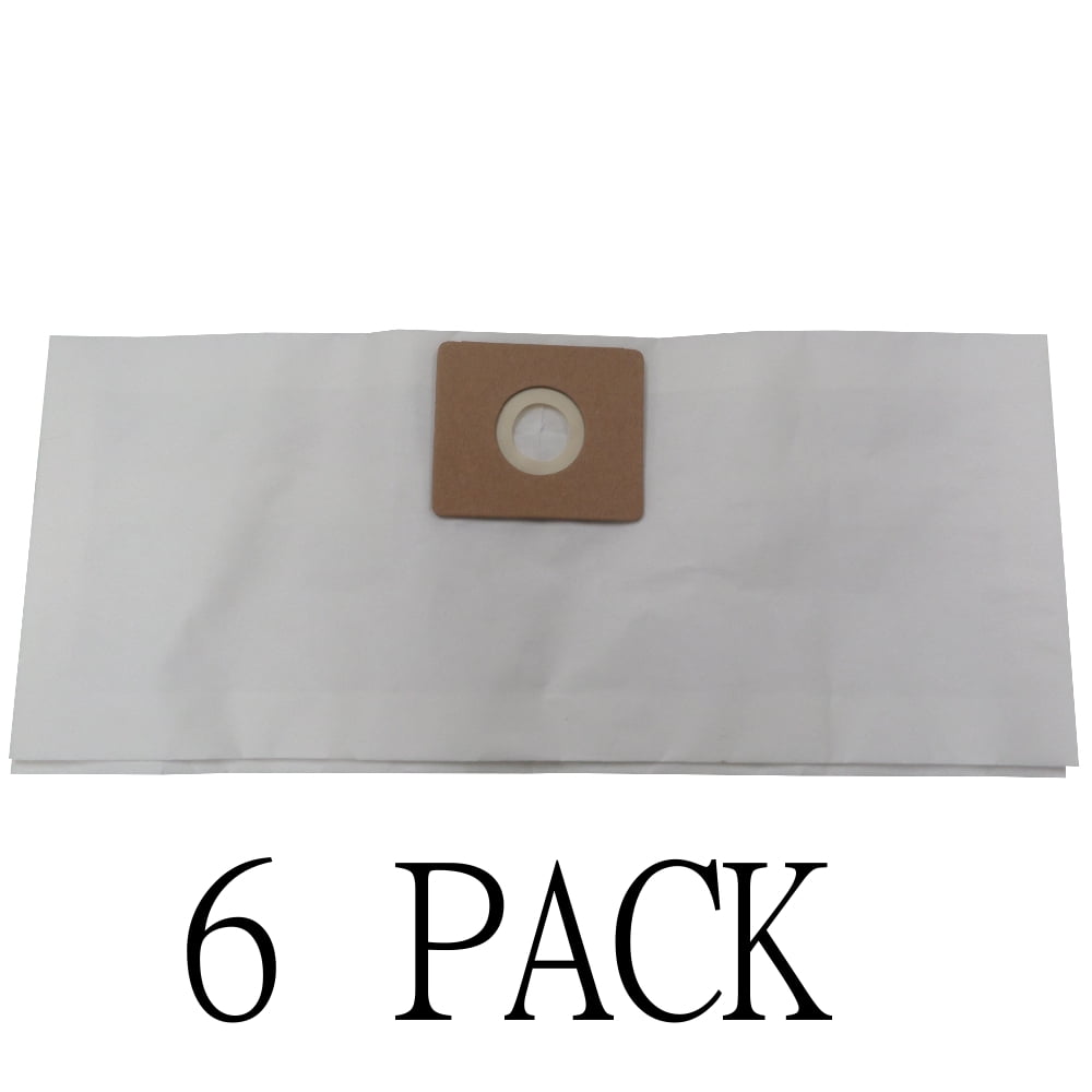 Vacuum Bags for ShopVac Type B 90668 9066800 2 Gallon Vacuum 6Pack