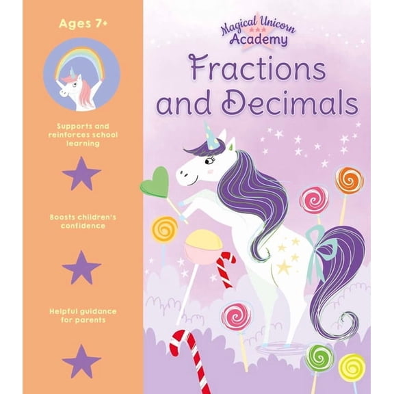Magical Unicorn Academy: Fractions and Decimals, (Paperback)