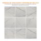 thumbnail image 4 of piso cerámico statuar 60 x 60 cm blanco tipo mármol caja con 1.44 m2, 4 of 7