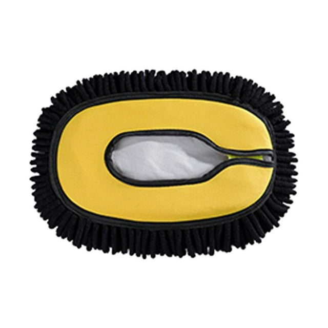 Mop Head Cover Replacement for Handle Wash Mop Accessory Washing Car, Truck, SUV, Motorcycle Used Size: 27x15cm Scratch