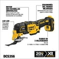 thumbnail image 2 of DEWALT 20V MAX XR Oscillante Multi-Outil, Vitesse Variable, Outil Seulement DCS356B, 2 of 14