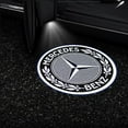 thumbnail image 2 of 2x Projecteur de Lumière à Logo Led pour Porte de Voiture pour Mercedes Benz Gls/glc/glb/gla/a/b/c/e-class, 2 of 5