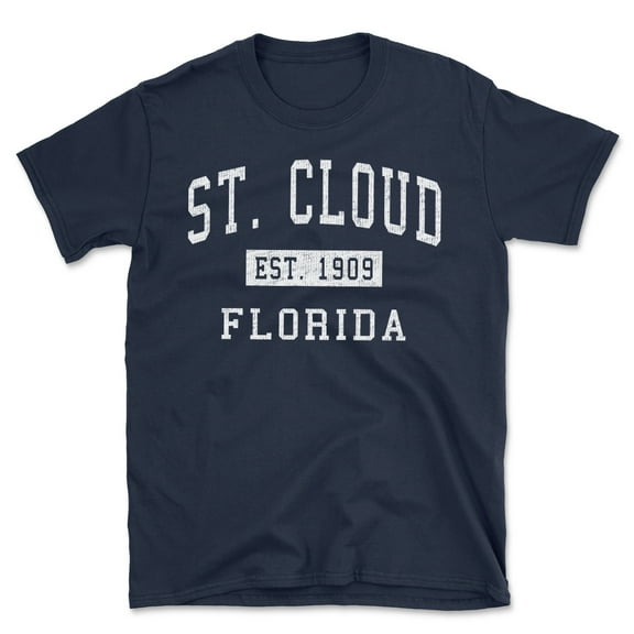 St. Cloud Florida Classic Established Men's Cotton T-Shirt