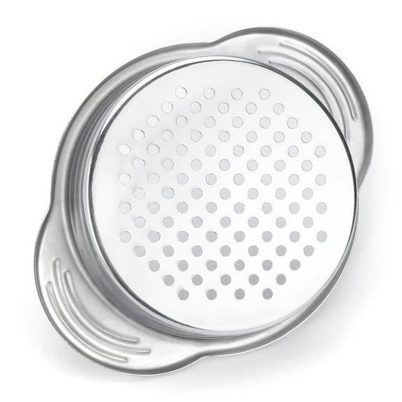 Amerteer Tuna Strainer Press, Tuna Can Strainer Food-Grade Stainless Steel Canning Colander for Regular-Size and Wide-Necked Tunas,Dishwasher Safe, Food Strainer,Food Grade 304 Stainless Steel