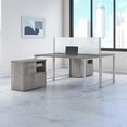 thumbnail image 2 of 400 Series 60W x 30D 2 Person Workstation in Platinum Gray - Engineered Wood, 2 of 7