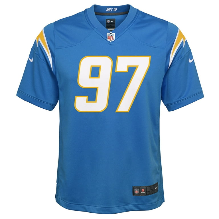 Youth chargers clearance jersey